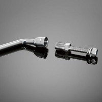 Závitová redukce pro zpětná zrcátka Highway Hawk pro moto HARLEY DAVIDSON, chrom (1ks)